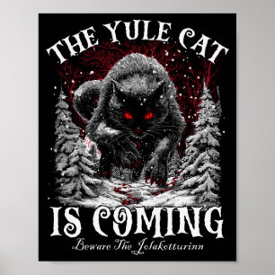 Creepmas The Yule Cat Is Coming Be Ware Of Jolakot Poster