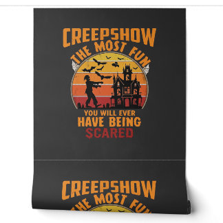 Creepshow Halloween Zombie Haunted House Sunset Ba Wallpaper