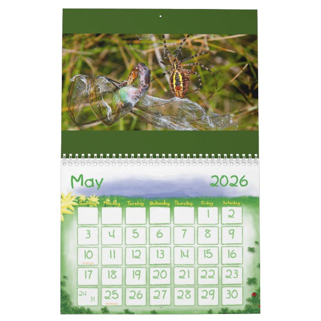 Creepy 2021 calendar (May 2026)