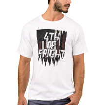 Creepy American Flag T-Shirt – 4th of Fright