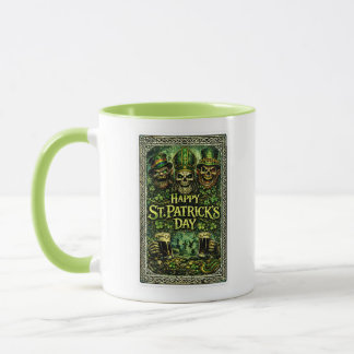Creepy and Dark St.Patrick's Day design Mug