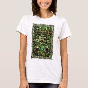 Creepy and Dark St.Patrick's Day design T-Shirt