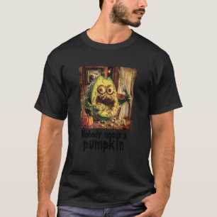 Creepy Avocado in Pumpkin, Halloween, Avocado T-Shirt