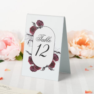 Creepy Beautiful   Gothic Red Rose Spider Web