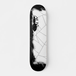 Creepy but cool design. skateboard