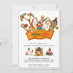 Creepy Carnival   Haunted Vintage Circus Party