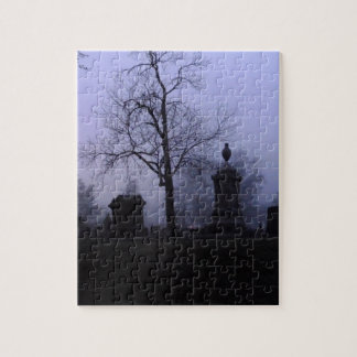 Creepy Cemetery Jigsaw Puzzle