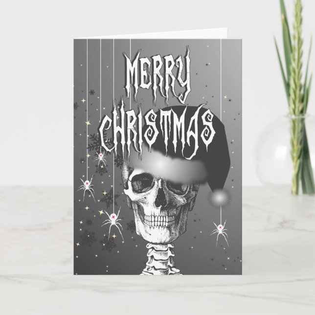 Creepy Christmas Holiday Card (Front)