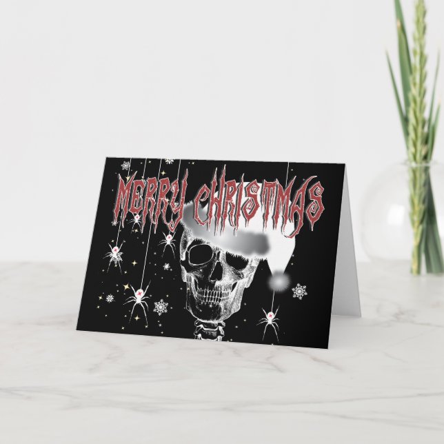 Creepy Christmas Holiday Card (Front)