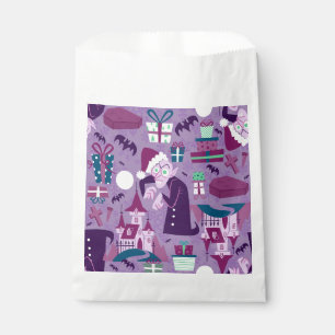 creepy christmas nosferatu santa vampire favour bags