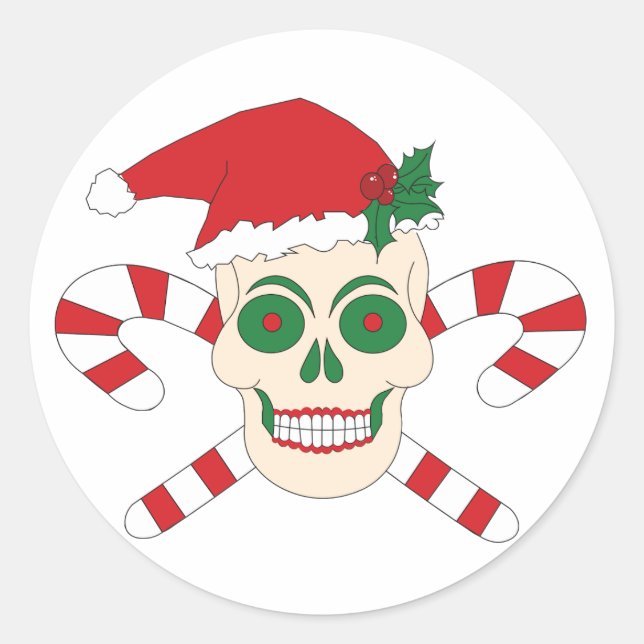 Creepy Christmas Stickers (Front)