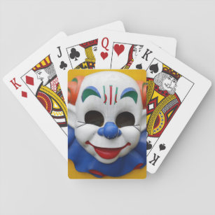 Creepy Clown Playing Cards