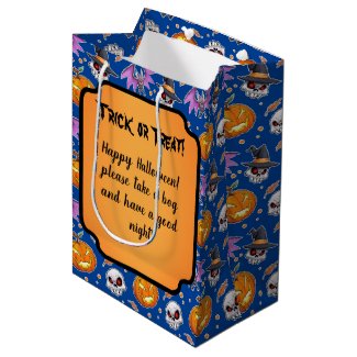 Creepy Cool Cartoon Halloween (Blue)