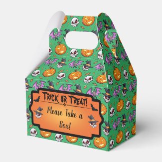 Creepy Cool Cartoon Halloween (Green)
