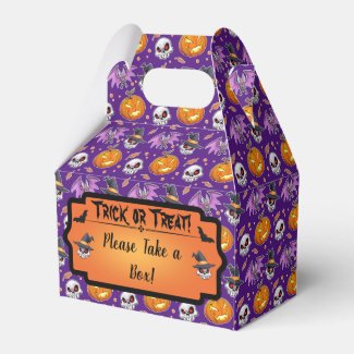 Creepy Cool Cartoon Halloween (Purple)