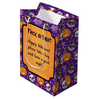 Creepy Cool Cartoon Halloween (Purple)