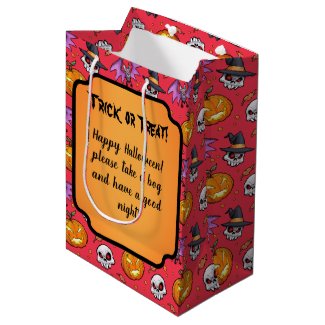 Creepy Cool Cartoon Halloween (Red)