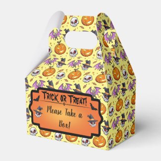 Creepy Cool Cartoon Halloween (Yellow)