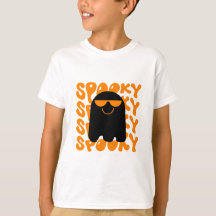 "Creepy-Cool Kids' Halloween T-Shirt"