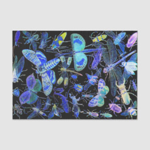Creepy Crawlies Insect Tissue Paper Goth Black
