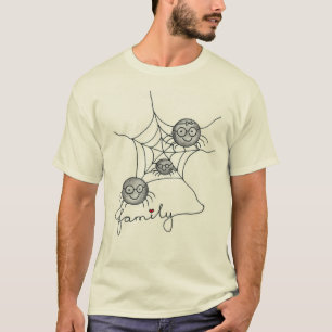 Creepy Crawly Crew – Funny Spider Family Men's T-S T-Shirt