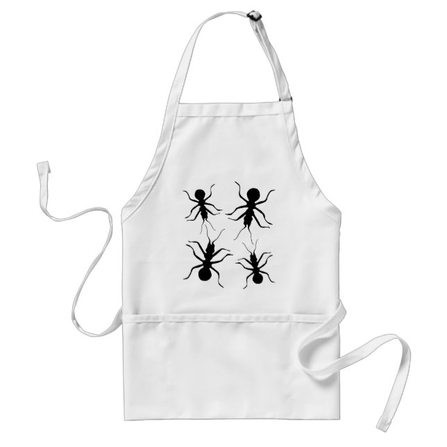 Creepy Creepy Crawly Black Ants Insects Standard Apron (Front)