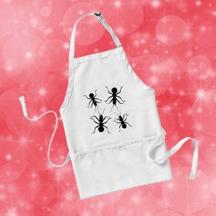 Creepy Creepy Crawly Black Ants Insects Standard Apron