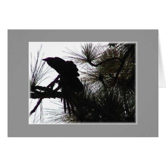 Creepy Crow Card
