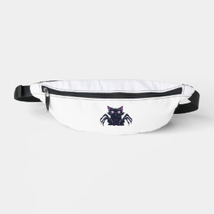 Creepy Cute Cat � Spider Legs & Heart Eyes Oversiz Bum Bags