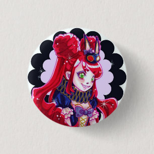 Creepy, Cute CMonster 3 Cm Round Badge