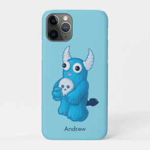 Creepy Cute Demon With Skull iPhone 11 Pro Case