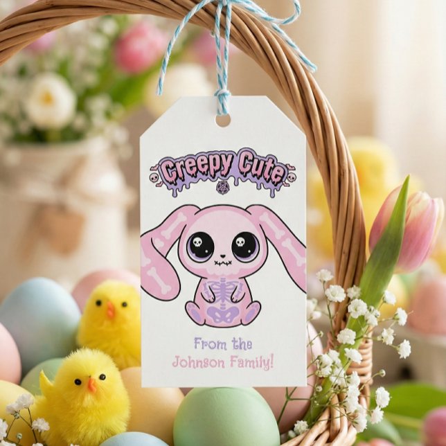 Creepy Cute Easter Bunny Family Tag Pastel Goth (Creepy Cute Easter Bunny Family Tag Pastel Goth)