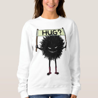 Creepy Cute Evil Character Hug Sweatshirt