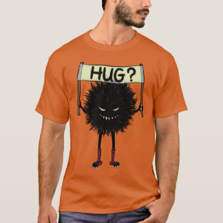 Creepy Cute Evil Character Hug T-Shirt