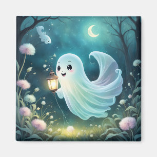 Creepy Cute Ghost Magnet