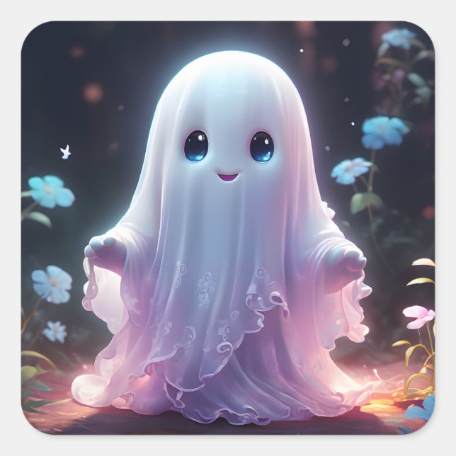 Creepy Cute Ghost Stickers (Front)