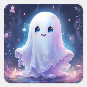 Creepy Cute Ghost Stickers