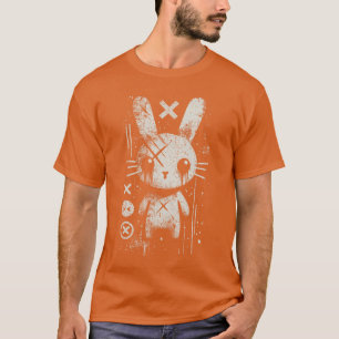 Creepy Cute Goth Bunny Horror Kawaii Rabbit Grunge T-Shirt