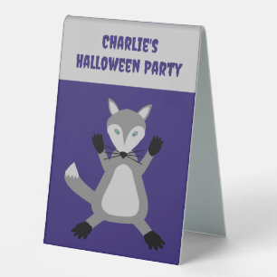 Creepy Cute Halloween Wolf Custom
