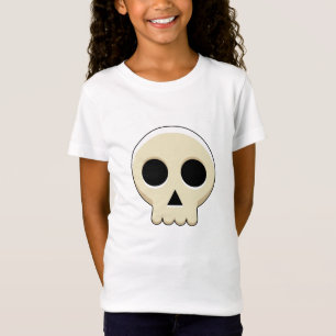 Creepy Cute Kawaii Goth Skull T-Shirt