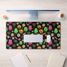 "Creepy Cute" Monsters and Halloween Fun Seamless 