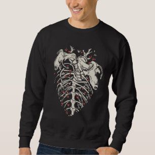 Creepy Cute Pastel Goth Edgy Gothic Emo Punk Egirl Sweatshirt