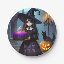 Creepy Cute, Purple Witch Birthday, Gothic Theme