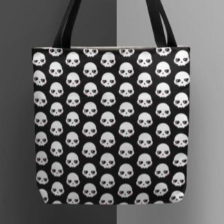 Creepy Cute Skulls Tote Bag