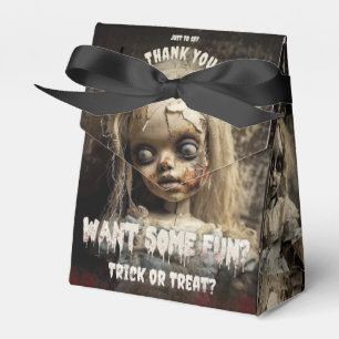 Creepy Cute Spooky Possessed Doll Favour Box