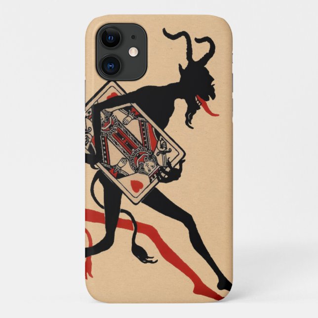 Creepy Devil Art Case-Mate iPhone Case (Back)