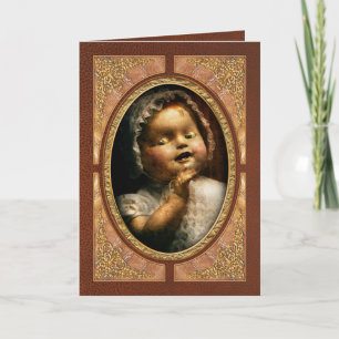 Creepy - Doll - Come play with me Card