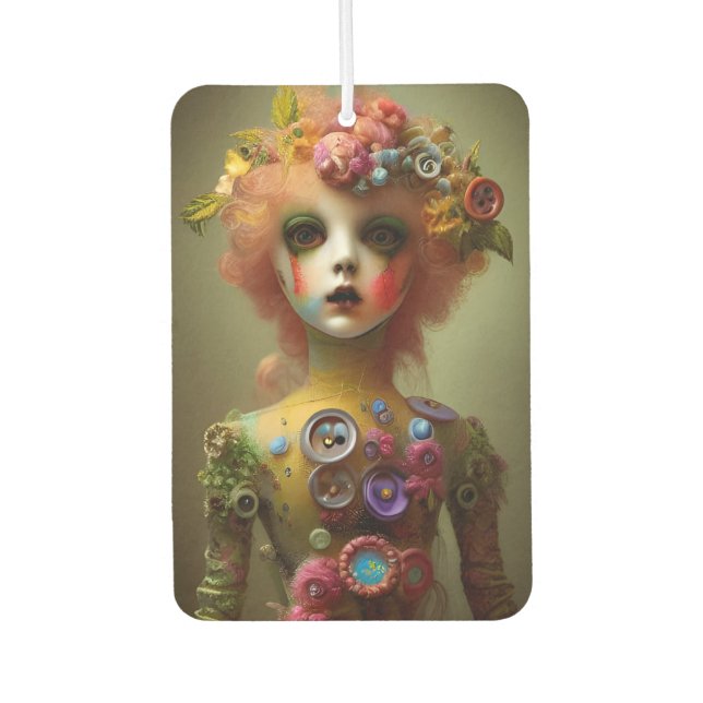 Creepy Doll - Enigmatic Doll Chronicles Car Air Freshener (Front)