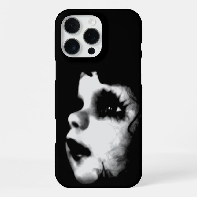 Creepy Doll Face COOL iPhone Case (Back)