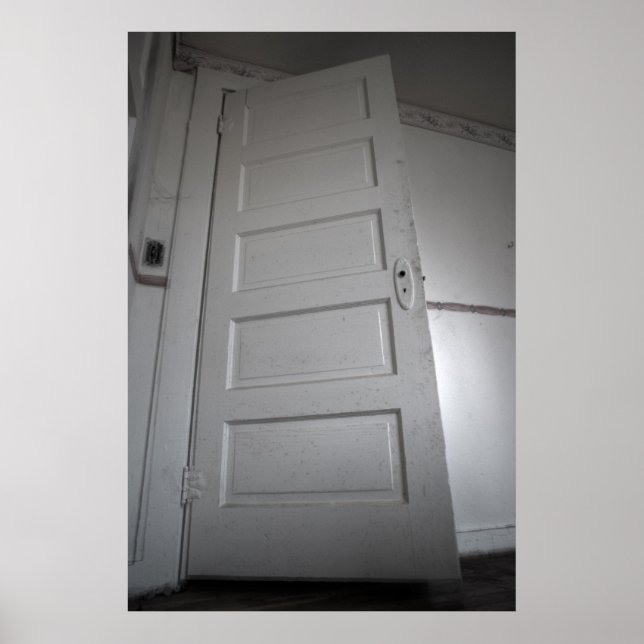 creepy door poster (Front)